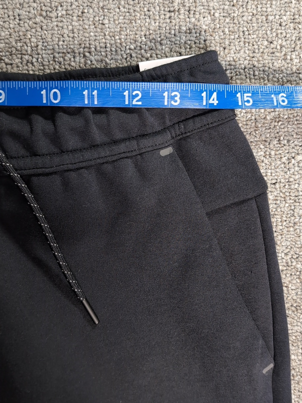 NWT Nike Sportswear Tech Fleece Joggers Size Small in Black Slim/Tapered Regular - Picture 9 of 10